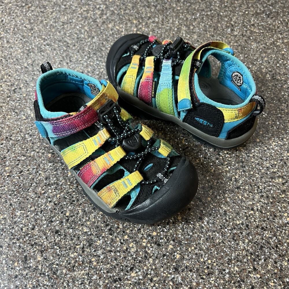 Keen Newport H2 Sandals Little Kids Sz 11 Summer Comfort Outdoor Multicolor Shoe
